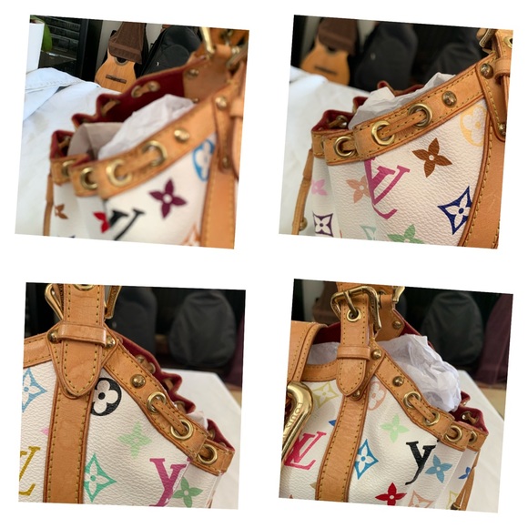 LOUIS VUITTON Ltd. Edition Multicolor Theda GM Bag - Picture 8 of 12